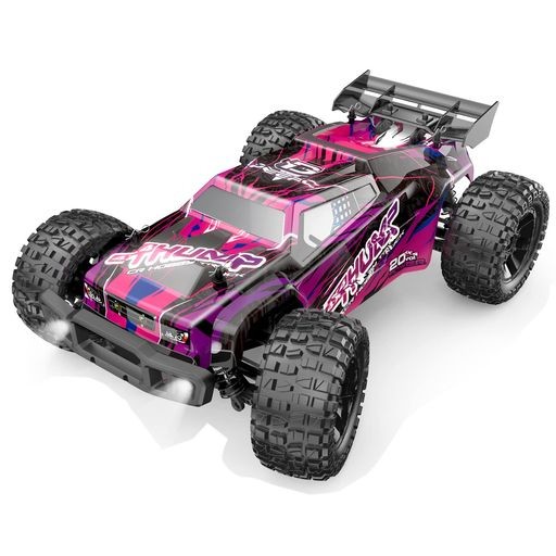 DEERC ラジコンカー オフロード 大人向け こども向け 4WD 1/10 45KM/H ブラシレスモーター 大型 操作時間40分 四輪駆動 子供 高速 バッテ