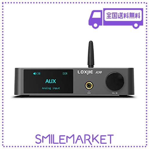 低価人気LOXJIE A30　ハイレゾ クラスD パワーアンプ / USB DAC アンプ