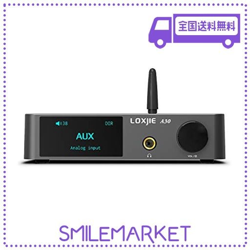 【特売安い】LOXJIE A30　ハイレゾ クラスD パワーアンプ / USB DAC アンプ