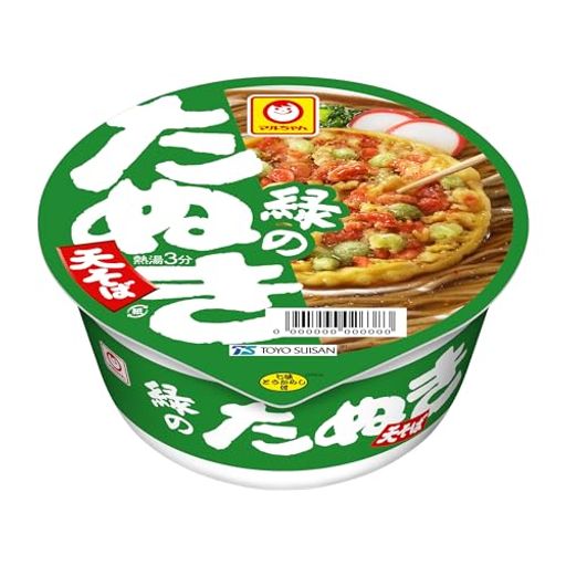 マルちゃん 緑のたぬき天そば 東 ( 101G×12個 / ケース販売 ) カップ麺 そば ( 天揚げ/ 小えび天 ) 関東風だし カップそば 箱買い 東洋水産 赤いきつねシリーズ