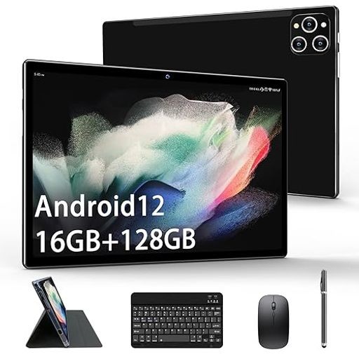 QUKENK ANDROID 12 2IN1 タブレット初発売】10インチタブレット、16GB