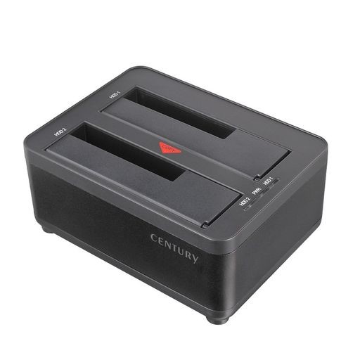 センチュリー HDDクローン機能搭載クレードル 『裸族のお立ち台TWIN』 (WEB簡易パッケージ仕様) CROS2U3CP6G_FPの通販は