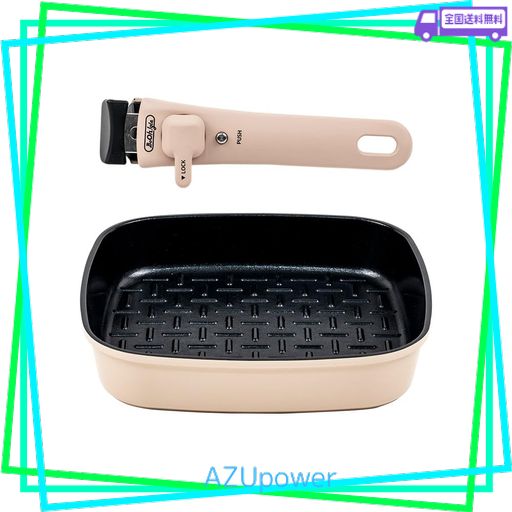 ボオグル フライパン グリルパン ガラス蓋 ハンドル 5点セット ボオグル フライパン グリルパン ガラス蓋 ハンドル 5点セット BOOHGLE