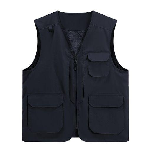 しょ YOUTHUP] メンズ メッシュベスト カメラマンベスト フィッシング 多