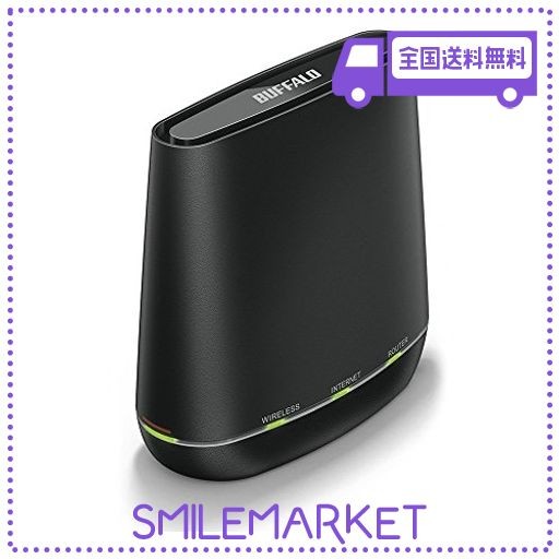 BUFFALO WIFI 無線LAN ルーター WCR-1166DS 11AC AC1200 866+300MBPS デュアルバンド 日本メーカー 2LDK向け 【IPHONE13/12/11/IPHONE SE(第二世代)/AMAZON ECHO の通販は