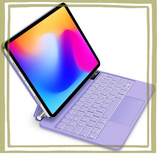 マジックキーボード GOOJODOQ 2024 IPAD AIR6(M2) 11INCH対応スマートキーボード IPAD PRO 11第1/2/3/4世代/IPAD AIR第4/5/6世代通用 ト