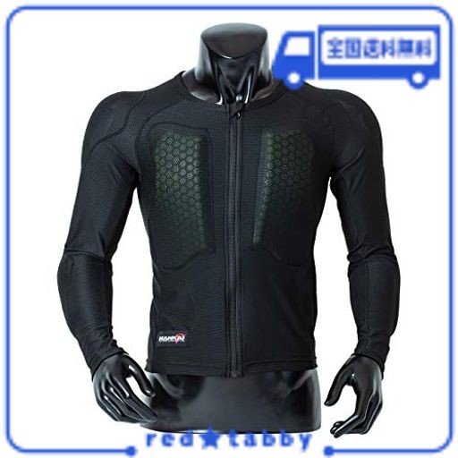 [南海部品] ナンカイ バイク用 メッシュストレッチプロテクターインナー ブラック SIZE:M-L SDW-4135