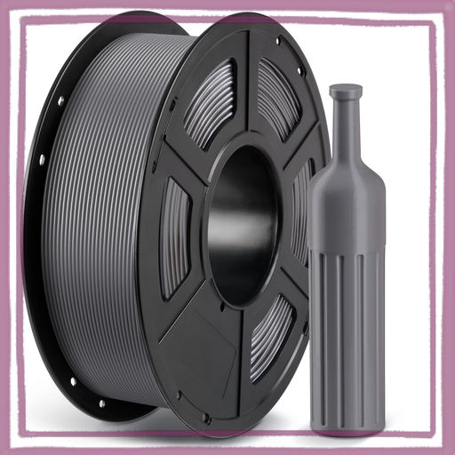 ANYCUBIC フィラメント PETGフィラメント 1KG グレー 3Dプリンター造形材料 灰色 高耐熱 耐衝撃 純正材料 3Dプリンター用 DIY 学校 家庭用 事務所向け