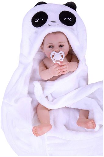 MORYTRADE リボーン ドール 人形 おもちゃ リアル 40CM 6+ (パンダのローブ)の通販は