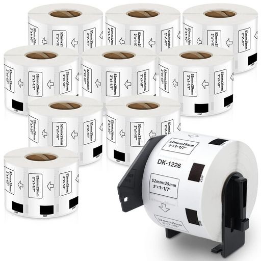 食品表示用検体ラベル 52MM X 29MM 1000枚/巻 DK-1226 DK 1226 感熱ステッカー紙 ラベルプリンター QL-800 QL-820NWB QL-700 QL-550 QL-720NW QL-650TD の通販は