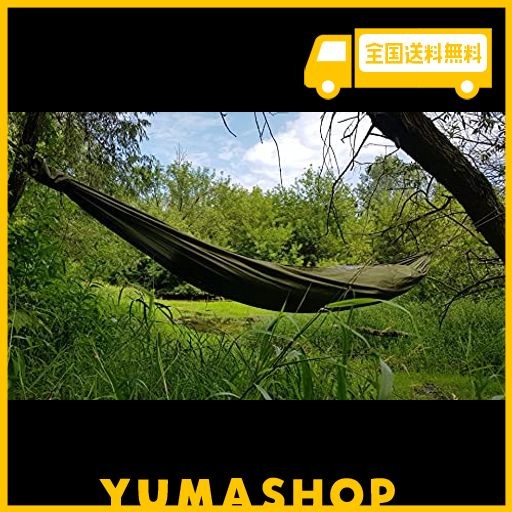 【BUSHMEN TRAVEL GEAR】 【ブッシュメン トラベル ギア】 ZEN - HAMMOCK ハンモック 日本正規品 (OLIVE)