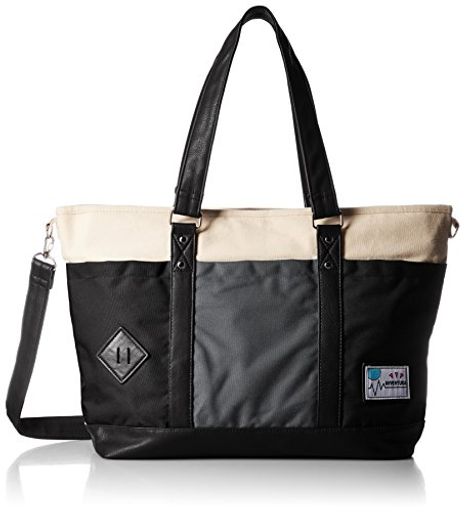[アヴェンチュラ] キャンバス ナイロン 2WAY ショルダー トート TCM-30150 ブラックの通販は 5,277円
