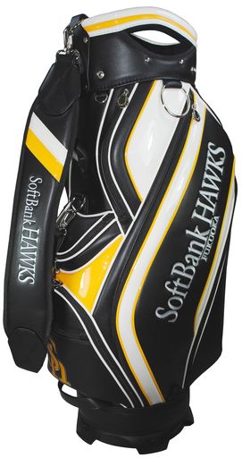 ソフトバンクホークス キャディバッグ ソフトバンクホークス 9.5型キャディバッグ (SBCB-2443) ゴルフ