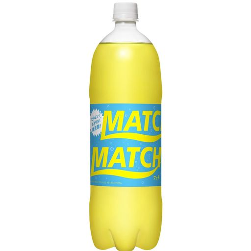 大塚食品 MATCH マッチ ペットボトル ビタミン ミネラル 微炭酸 リフレッシュ チャージ 1.5リットル (X 8)