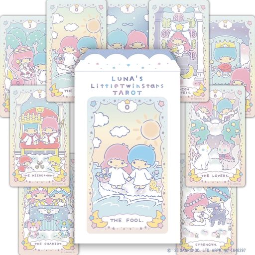 【サンリオ】キキララ ルナズ リトル ツインスターズ タロット KIKIRARA SANRIO LUNA’S LITTLE TWIN STARS TAROT【初心者向け】の通販は