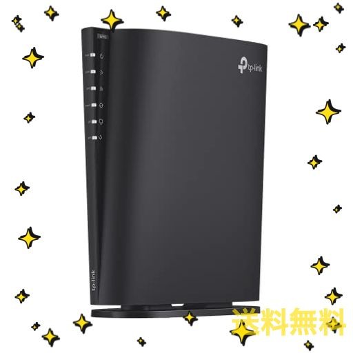 【AMAZON ALEXA 認定】 TP-LINK WIFI ルーター 無線LANルーター WIFI6 AX3000 2402 + 574 MBPS HE160 EASYMESH/ONEMESH 対応 縦型 ARCHER