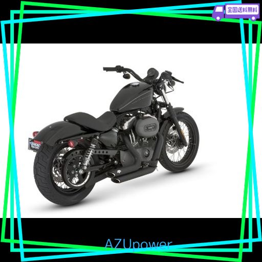 VANCE&HINES（バンスアンドハインズ） ShortShots Staggered ショートショットスタッガード クローム マフラー 1800-0452(2630433) インジェクションXL883 1200用バンスアンドハインズ ショートショット