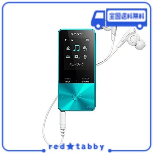 ソニー ウォークマン Sシリーズ 4GB NW-S313 : MP3プレーヤー BLUETOOTH対応 最大52時間連続再生 イヤホン付属 2017年モデル ブルー NW-S