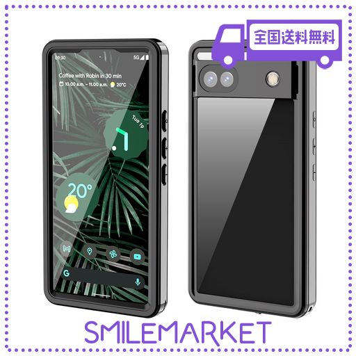 Google Pixel 6a ブラック 本体　防水ケース付き Amazon.com: ZXHYliang for Google Pixel 6A Case, IP68