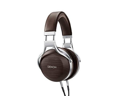 デノン DENON AH-D5200 ヘッドホン オーバーヘッド 密閉ダイナミック型 ハイレゾ対応 ウッドハウジング AH-D5200EM ゼブラウッド