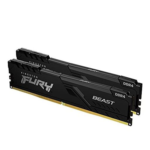 キングストン kingston fury デスクトップpc用メモリ ddr4 2666mhz 8gbx2枚 kingston fury beast ビースト cl16 kf426c16bbk2/16