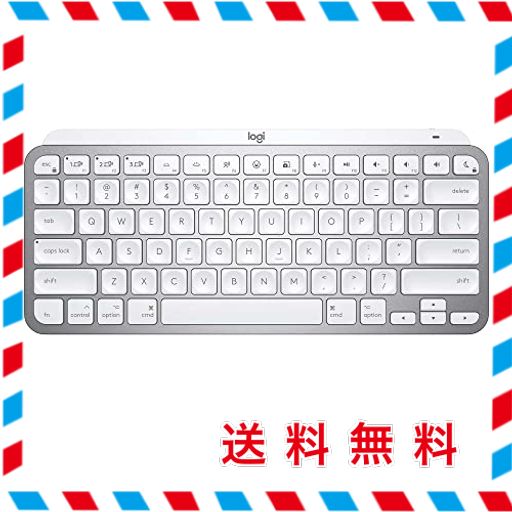 LOGICOOL MX KEYS MINI FOR MAC KX700MPG ミニマリスト ワイヤレス イルミネイテッド キーボード US配列 ペイルグレー 充電式 小型 薄型 BLUETOOTH LOGI BOLT UNIFYING非対応 の通販は