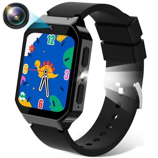 キッズ 腕時計 子供用 スマートウォッチ 【1.69インチ 40万高画素】 SMART WATCH FOR KIDS 女の子 男の子 おもちゃ 歩数計 自撮り 録音