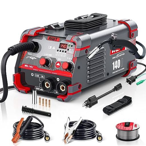 AWT 溶接機 100V/200V兼用 半自動溶接機140A ノンガスMIG/被覆 AWT 溶接機 100V/200V兼用 半自動溶接機140A ノンガスMIG/被覆