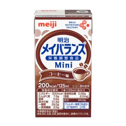 明治 メイバランスMINI コーヒー味 12本入り - 介護用食品