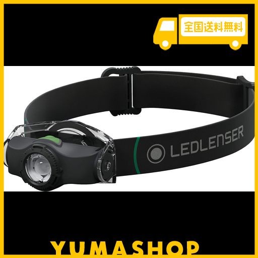 LEDLENSER(レッドレンザー) MH4 ブラック 防水機能 LEDヘッドライト 釣り USB充電式 [日本正規品]