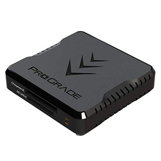 PROGRADE DIGITAL 【CFEXPRESS TYPE B/SD】 USB3.2GEN2 ダブルスロットカードリーダー (PG05.5) プログレードデジタル 正規輸入品【AMAZO