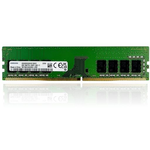 【送料無料】SAMSUNG サムスン 8GB 1RX8 PC4-2400T-UA2-11 DIMM 288PIN デスクトップパソコン用メモリ 型番：M378A1K43CB2-CRC 片面実装