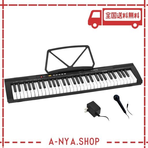 国産最新作電子キーボード 61鍵盤 日本語表記 300ボイス 軽量スリム設計 初心者 鍵盤楽器