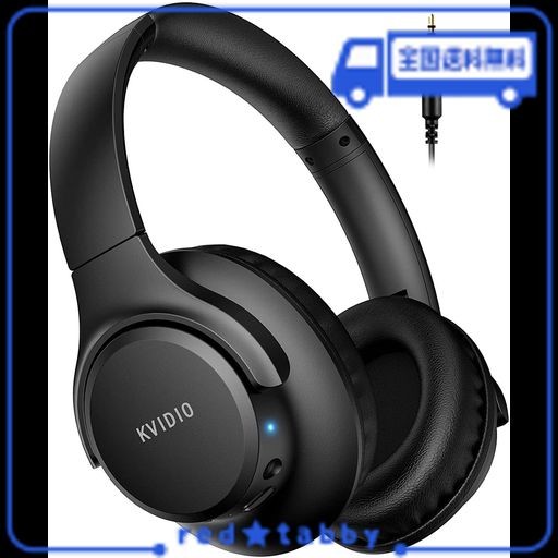 ワイヤレス ヘッドホン KVIDIO BLUETOOTH 5.3 65時間再生 ヘッドホン