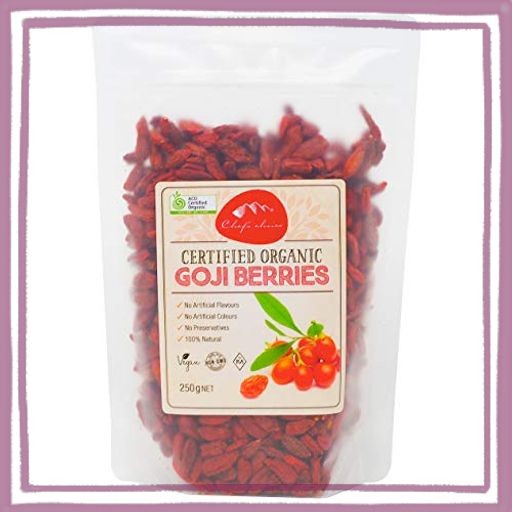 シェフズチョイス 有機クコの実 ORGANIC GOJI BERRIES 有機JAS (250G1袋)