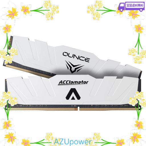 DDR5 48GB-6000MHZ デスクトップPC用メモリ(24GB×2枚 PC5-48000