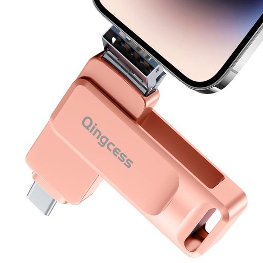 512GB【アプリ不要？PHONE端子？TYPE-C？USBA一体】 スマホ/PHONE用写真保存 USB PHONE対応 データ保存 バックアップ タイプC 外付け MICROアダプター 全PHONE/全PAD/ANDROID/PC使えるUSBメモリ