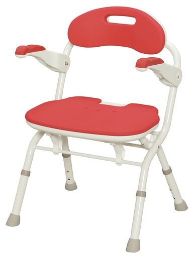 アロン化成 安寿 折りたたみシャワーベンチ FS レッドの通販は 18,582円