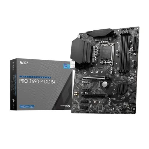 MSI PRO Z690-P DDR4 マザーボード ATX [INTEL Z690チップセット搭載] 第12世代CPU(LGA1700)対応 MB5611 ブラックの通販は
