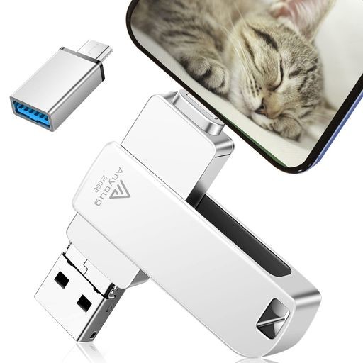 【専用アプリ必要なし】128GB USBメモリ OTG高速4IN1 PHONE USBメモリー フラッシュドライブ アイフォン用 IOS ANDROID PC USB スマホ USB PHONE対応 フラッシュドライブ ANDROID パソコン対応の通販は