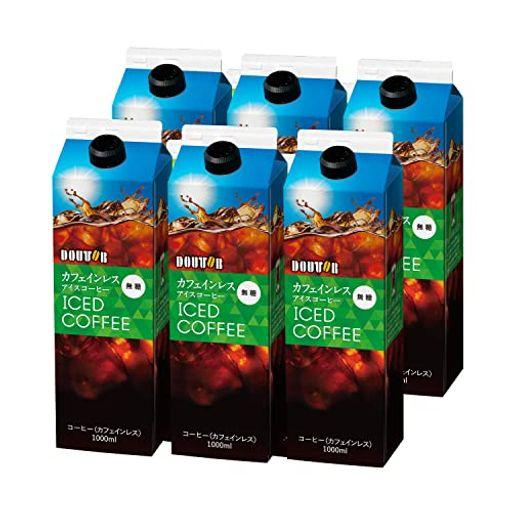 ドトールコーヒー ギフト CL-123 カフェインレスコーヒー 1000ML×6本の通販は 4,768円