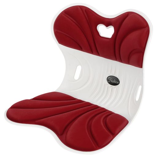 EMSIC 姿勢矯正 椅子 姿勢サポートチェア 猫背を防ぐ 骨盤サポートチェア 腰痛改善 高反発メモリー綿 腰当て クッション 骨盤矯正 椅子 オフィス 勉強 姿勢補正 軽量 持ち運び便利 座椅子としても使用可能 椅子や床に置いて座るだけ 4,933円