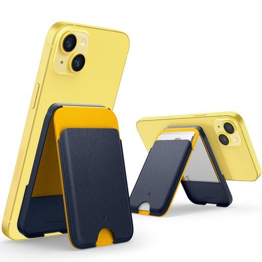 【スマホ スタンド】 CASEOLOGY MAGSAFE対応 カードケース スタンド 貼り付け 薄型 レザーウォレット 二重構造 滑り止めパータン シリコン マグネット内蔵 IPHONE15 IPHONE14 IPHONE13 IPHONE の通販は