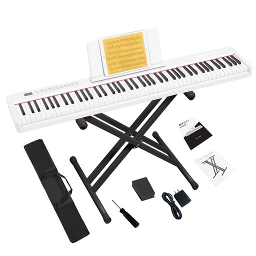KIMFBAY 電子ピアノ 88鍵盤 アップライト ペダル付き MIDI対応 Amazon | KIMFBAY 電子ピアノ 88鍵盤 木製 電子 ピアノ 88鍵 Digital