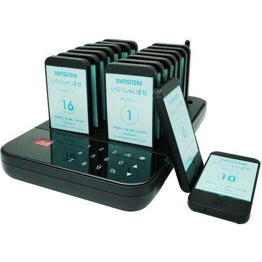 Zekory 無線呼び出しベル 受信機 30台 フードコート 卓上 呼出ベル