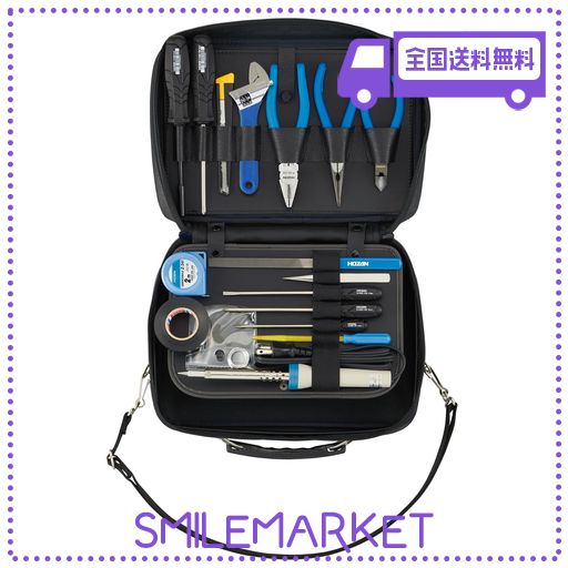 ホーザン(HOZAN) 工具一式 工具セット 光学機器、分析・検査機器、家電などエレクトロニクス機器のメンテナンスに S-211 HOZAN ホーザン エレクトロニクス用工具一式 S-211 (1S) 品番：S-211