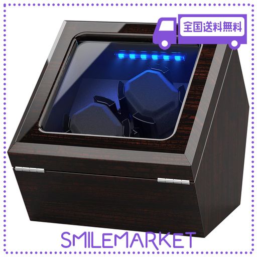 INCLAKE ワインディングマシーン 2本巻き上げ 腕時計自動巻き器