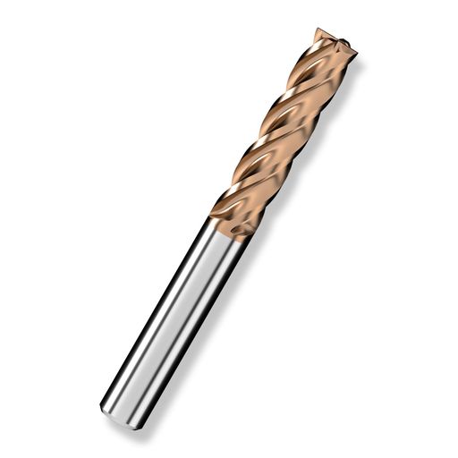 CLEQEE スクエア エンドミル 刃径16MM × 刃長70MM × 全長150MM × 軸径16MM 4枚刃 TIALNコート 超硬 スクエア エンドミル 加工用カッター 高精度 汎用精密加工の通販は