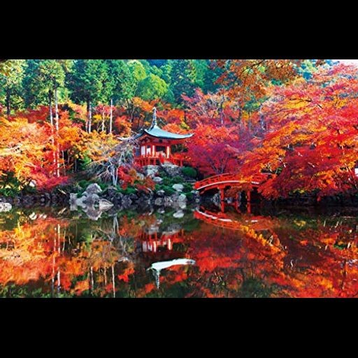 エポック社 1000ピース ジグソーパズル 日本風景 醍醐寺の秋-京都 (50×75CM) 10-813 のり付き ヘラ付き 点数券付き EPOCH 6,312円