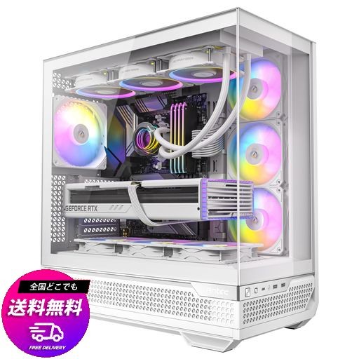 ANTEC CONSTELLATION C7 ARGB WHITE 強化ガラスパネル搭載 冷却型ミドルタワーPCケース